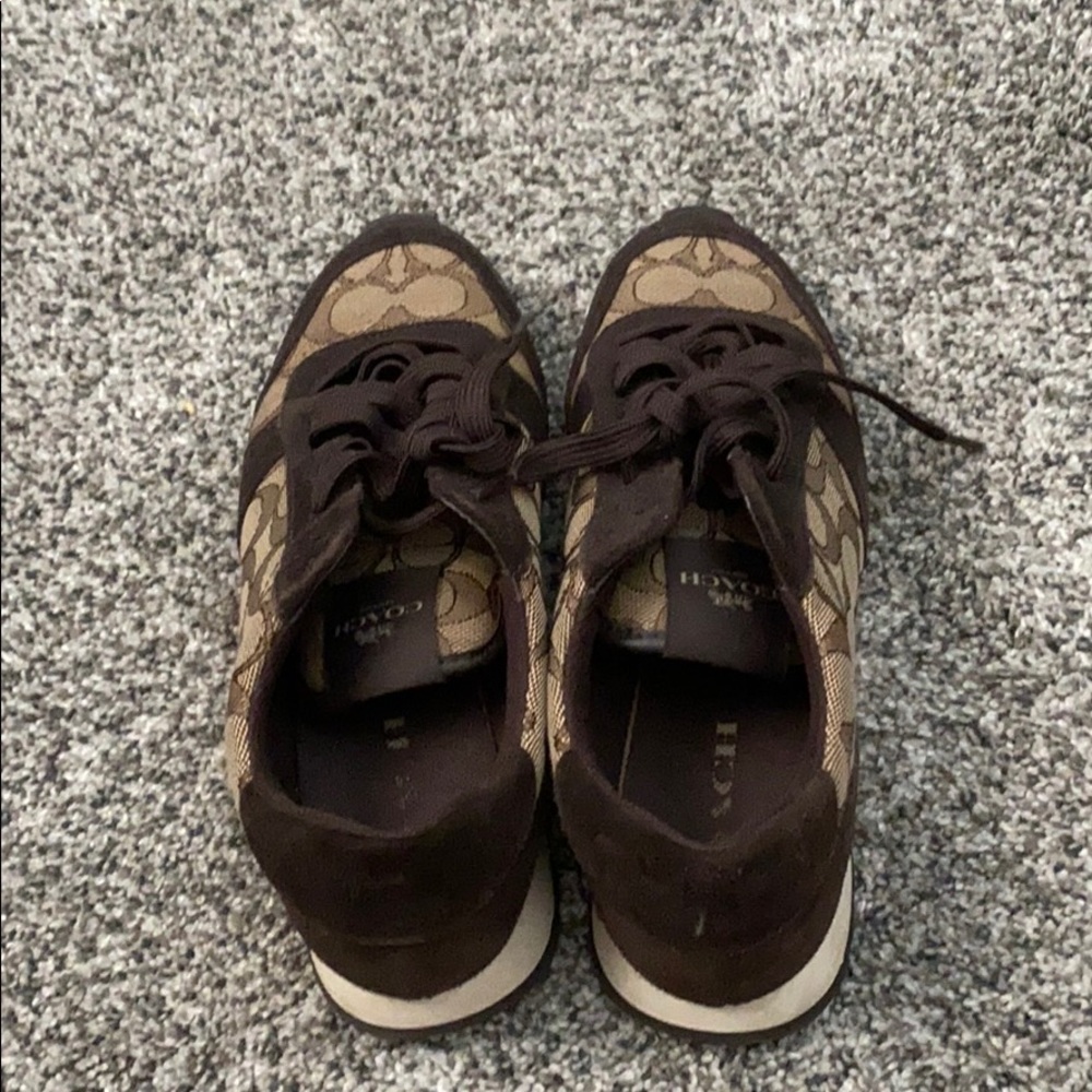 Coach brown shoes 6.5